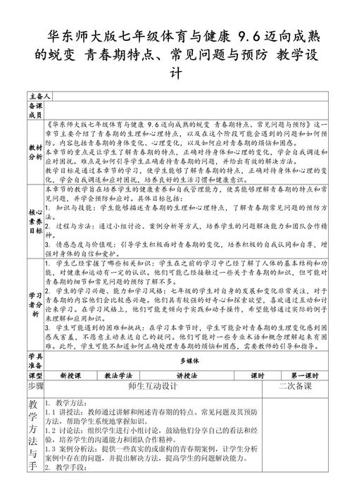 初中体育说课稿(全套),设计策略快速解答_整版DKJ656.74